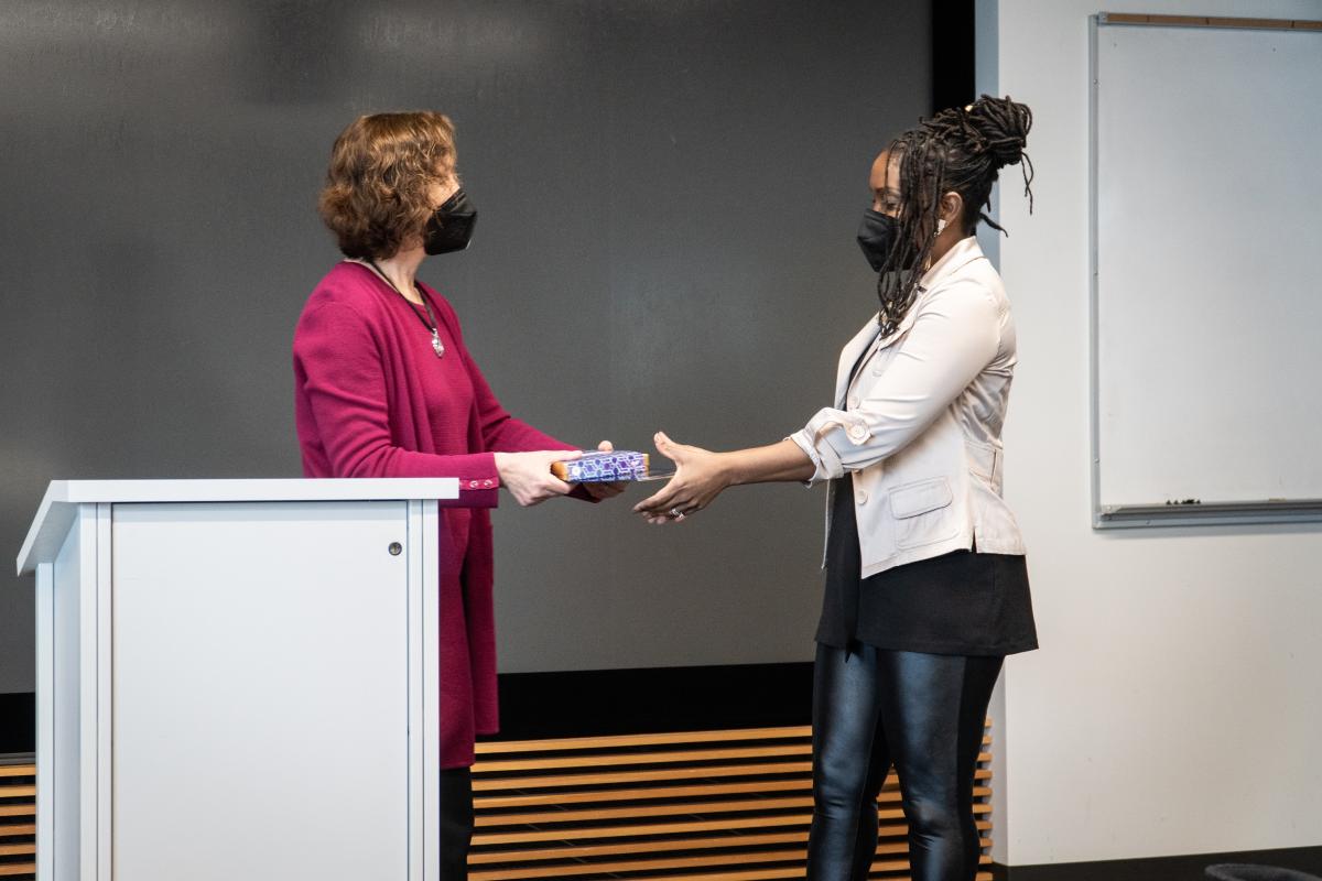 Paula and UBC Dean of Science